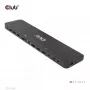 CLUB3D USB Gen1 Type-C Triple Display DP Alt mode Displaylink dinaminis PD įkrovimo dokas su 120 W maitinimo šaltiniu