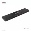 CLUB3D USB Gen1 Type-C Triple Display DP Alt mode Displaylink dinaminis PD įkrovimo dokas su 120 W maitinimo šaltiniu