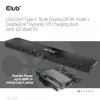 CLUB3D USB Gen1 Type-C Triple Display DP Alt mode Displaylink dinaminis PD įkrovimo dokas su 120 W maitinimo šaltiniu