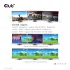 CLUB3D USB Gen1 Type-C Triple Display DP Alt mode Displaylink dinaminis PD įkrovimo dokas su 120 W maitinimo šaltiniu