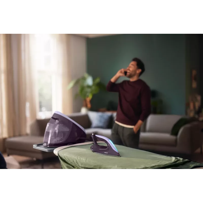 Philips 7000 serijos PSG7050/30 garų lyginimo stotis 2100 W 1,8 L SteamGlide Elite padas Violetinė