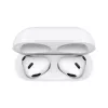 “Apple” “AirPods” 3 kartos + “MagSafe” įkrovimo dėklas Skambučiai/Muzika “Bluetooth” Balti