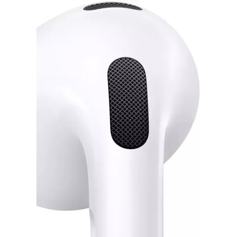“Apple” “AirPods” 3 kartos + “MagSafe” įkrovimo dėklas Skambučiai/Muzika “Bluetooth” Balti