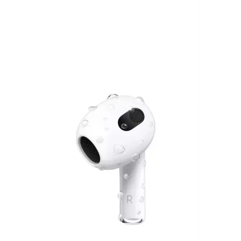 “Apple” “AirPods” 3 kartos + “MagSafe” įkrovimo dėklas Skambučiai/Muzika “Bluetooth” Balti