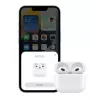 “Apple” “AirPods” 3 kartos + “MagSafe” įkrovimo dėklas Skambučiai/Muzika “Bluetooth” Balti