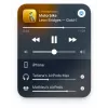“Apple” “AirPods” 3 kartos + “MagSafe” įkrovimo dėklas Skambučiai/Muzika “Bluetooth” Balti
