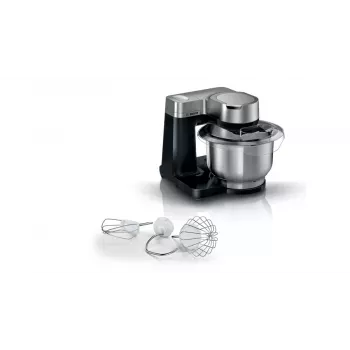 Bosch Serie 2 MUMS2VM00 virtuvinis kombainas 900 W 3,8 l juoda, sidabrinė
