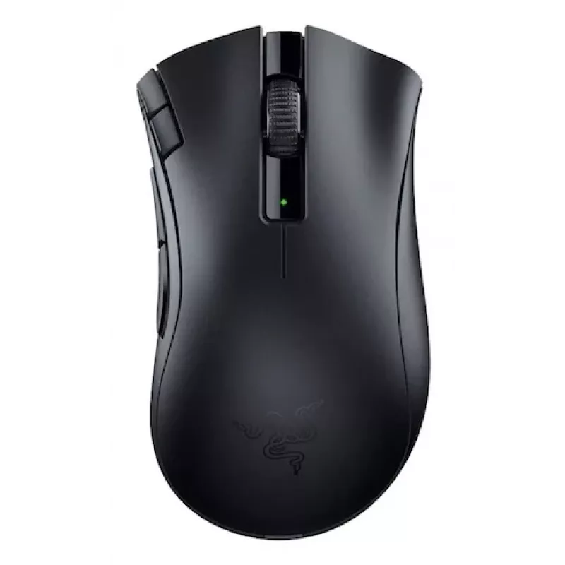 Žaidimų pelė Razer DeathAdder V2 X HyperSpeed – dešinei rankai, belaidė 2,4 GHz / Bluetooth, 14 000 DPI, 7 mygtukai, AA baterija, 103 g, juoda