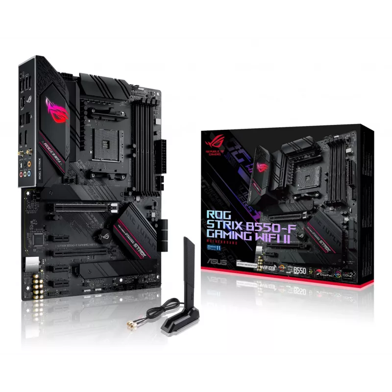 Motininė plokštė ASUS ROG STRIX B550-F GAMING WIFI II AMD B550 Socket AM4 ATX