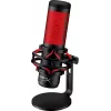 HyperX QuadCast - USB mikrofonas (juoda-raudona) - raudonas apšvietimas