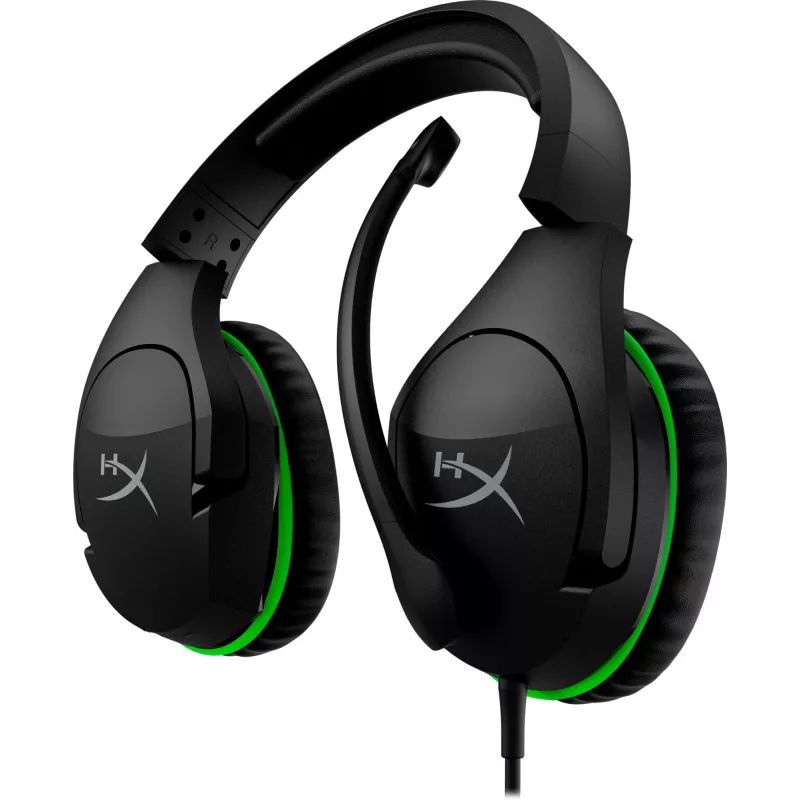 HyperX CloudX Stinger - Žaidimų ausinės (juoda-žalia) - Xbox (HX-HSCSX-BK/WW)
