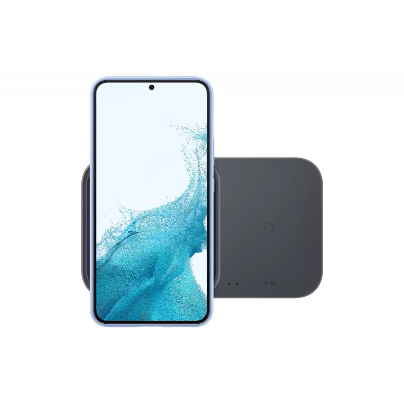 Belaidis vidaus USB įkroviklis Samsung EP-P5400 — 15 W, Pilka, skirtas išmaniajam telefonui, ausinėms, išmaniajam laikrodžiui