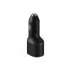 Automobilinis įkroviklis Samsung EP-L4020 40W (12 V įvestis) USB-C 25W+15W juodas išmaniesiems telefonams