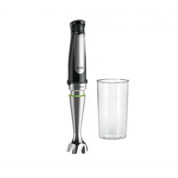 Braun MQ 7000X 0,6 L panardinamasis trintuvas 1000 W juodas, satininio plieno