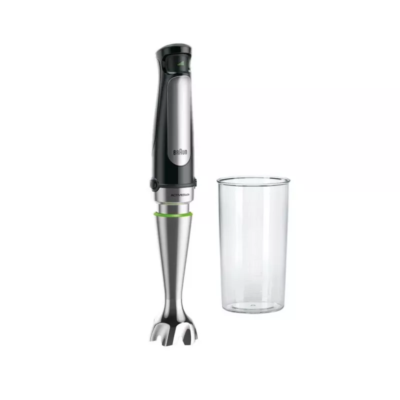 Braun MQ 7000X 0,6 L panardinamasis trintuvas 1000 W juodas, satininio plieno