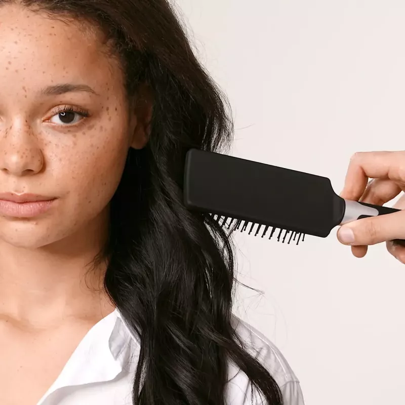 Tiesintuvas BABYLISS ELIPSIS3000 STYLER — keraminės plokštelės, 55 W, 5 šilumos lygiai, 150–230°C, joninis, 2,7 m sukamas laidas, juodas