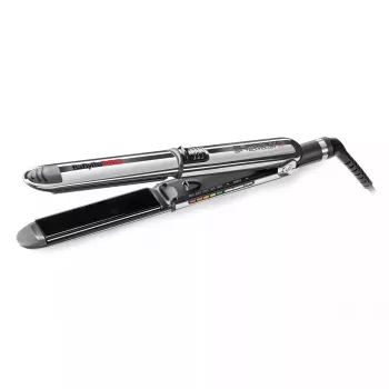 Tiesintuvas BABYLISS ELIPSIS3000 STYLER — keraminės plokštelės, 55 W, 5 šilumos lygiai, 150–230°C, joninis, 2,7 m sukamas laidas, juodas