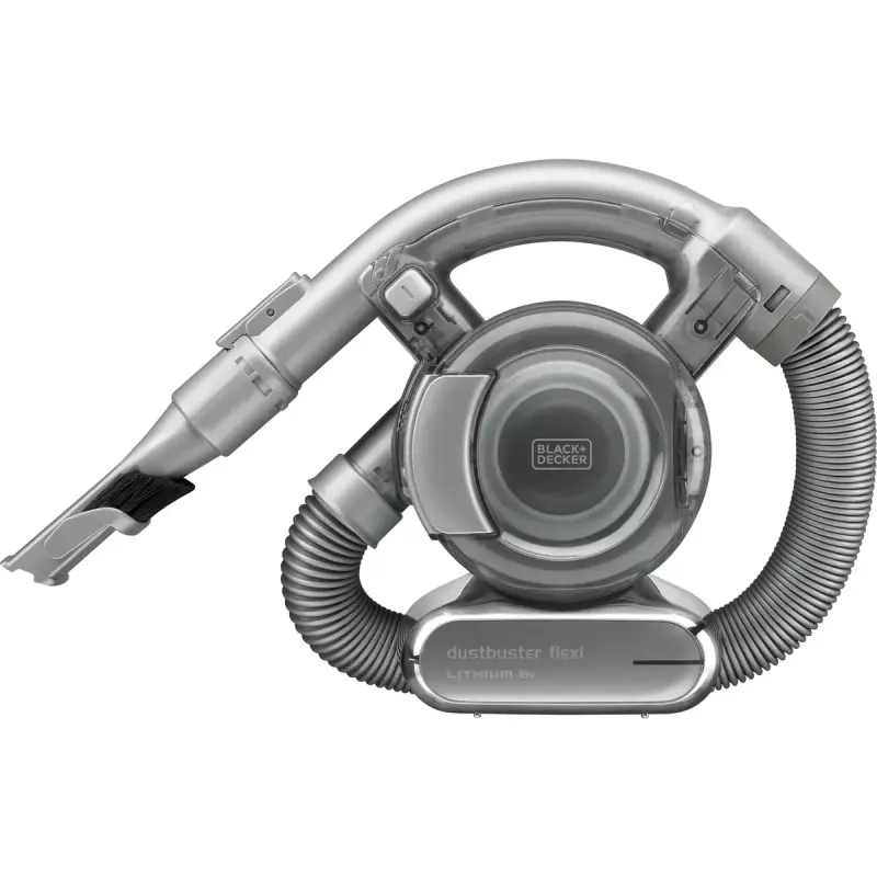 Rankinis dulkių siurblys Juoda & Decker PD1820L-QW — 18V ličio jonų, 1,5 Ah, 0,56 l be maišelio, veikimo laikas 15 min.