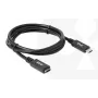 USB Gen1 Type-C ilginamasis laidas CLUB3D CAC-1531, 1 m, USB-C kištukas į 2× USB-C lizdą, 5 Gbps, 60 W PD, 4K@60Hz