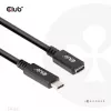 USB Gen1 Type-C ilginamasis laidas CLUB3D CAC-1531, 1 m, USB-C kištukas į 2× USB-C lizdą, 5 Gbps, 60 W PD, 4K@60Hz