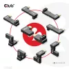 USB Type-C Gen2 kampinis adapteris, rinkinys iš 2 vnt. CLUB3D CAC-1528 — USB-C į USB-C, palaiko 4K@120Hz