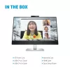 HP E-Series E27m G4 QHD USB-C konferencinis monitorius, 68,6 cm (27 colių), 2560 x 1440 pikselių, Quad HD, LCD, 5 ms, juodas