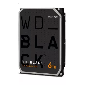WESTERN DIGITAL kietasis diskas - Wd Juoda WD6004FZWX - 6TB - SATA 6Gb/s - 3.5 inch - 7200 aps./min. - 128MB buferis