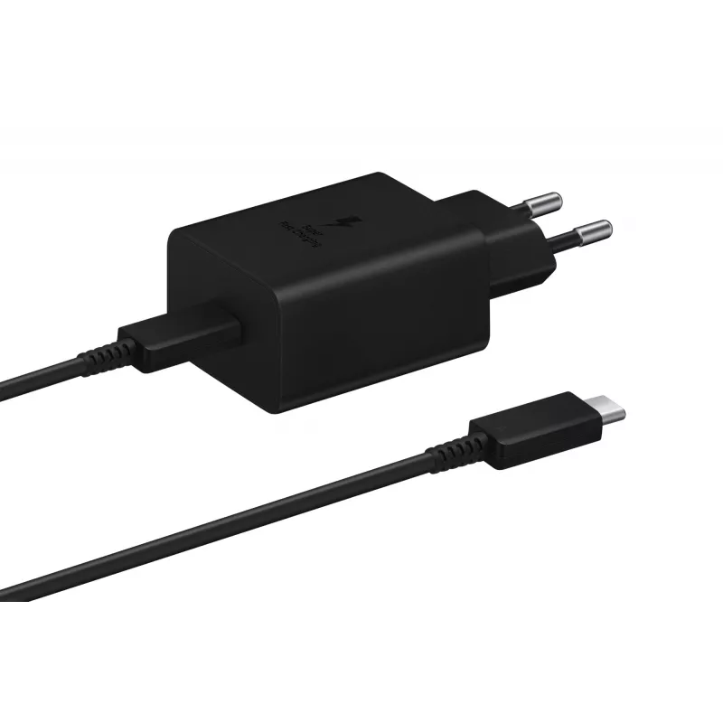 Samsung EP-T4510 universalus greitojo įkrovimo vidinis AC įkroviklis 45W USB-C PD 3.0 juodas