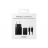 Samsung EP-T4510 universalus greitojo įkrovimo vidinis AC įkroviklis 45W USB-C PD 3.0 juodas