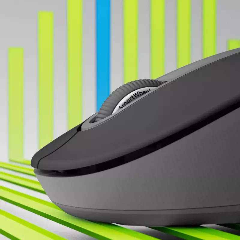 LOGITECH Signature M650 L belaidė pelė – didelėms rankoms – dešinei rankai – grafito spalvos