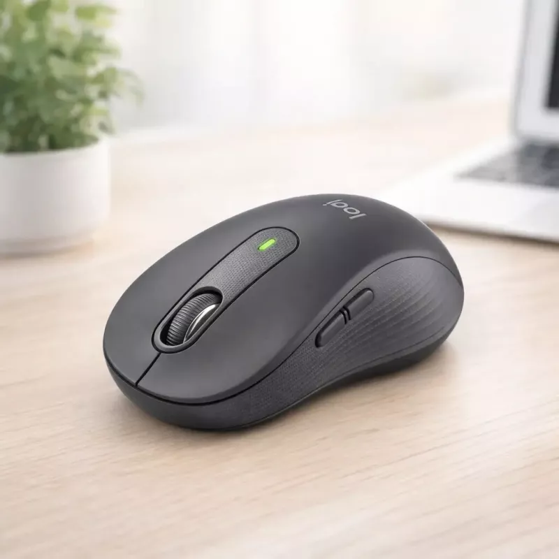 LOGITECH Signature M650 L belaidė pelė – didelėms rankoms – dešinei rankai – grafito spalvos