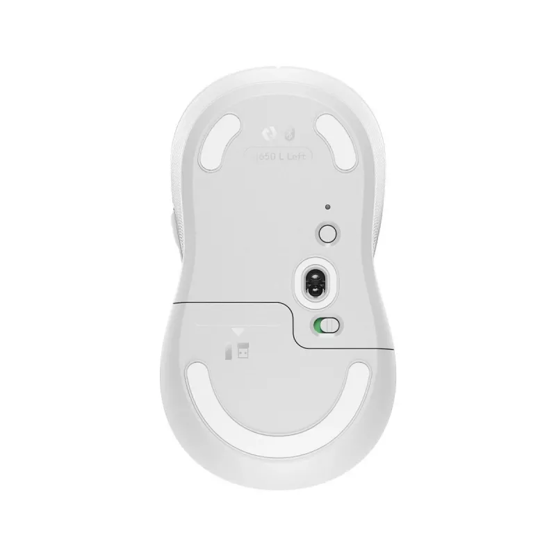 LOGITECH Signature M650 L belaidė pelė, kairiarankiams, off-white
