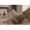 Šluota VILEDA Spray Max Microfibre Dry & Wet — plastikinė galvutė, 0,6 l vandens talpykla, antibakterinė, balta/raudona