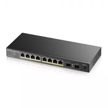 Zyxel GS1100-10HP v2 Nevaldomas Gigabit Ethernet (10/100/1000) maitinimas per Ethernet (PoE) juoda