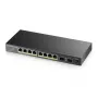 Zyxel GS1100-10HP v2 Nevaldomas Gigabit Ethernet (10/100/1000) maitinimas per Ethernet (PoE) juoda