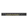 Zyxel GS1100-10HP v2 Nevaldomas Gigabit Ethernet (10/100/1000) maitinimas per Ethernet (PoE) juoda
