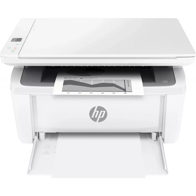 Daugiafunkcinis lazerinis spausdintuvas HP LaserJet MFP M140w — nespalvotas, 20 ppm, 600×600 DPI, A4, „Wi‑Fi“, „Ethernet“, baltas