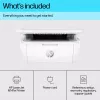 Daugiafunkcinis lazerinis spausdintuvas HP LaserJet MFP M140w — nespalvotas, 20 ppm, 600×600 DPI, A4, „Wi‑Fi“, „Ethernet“, baltas