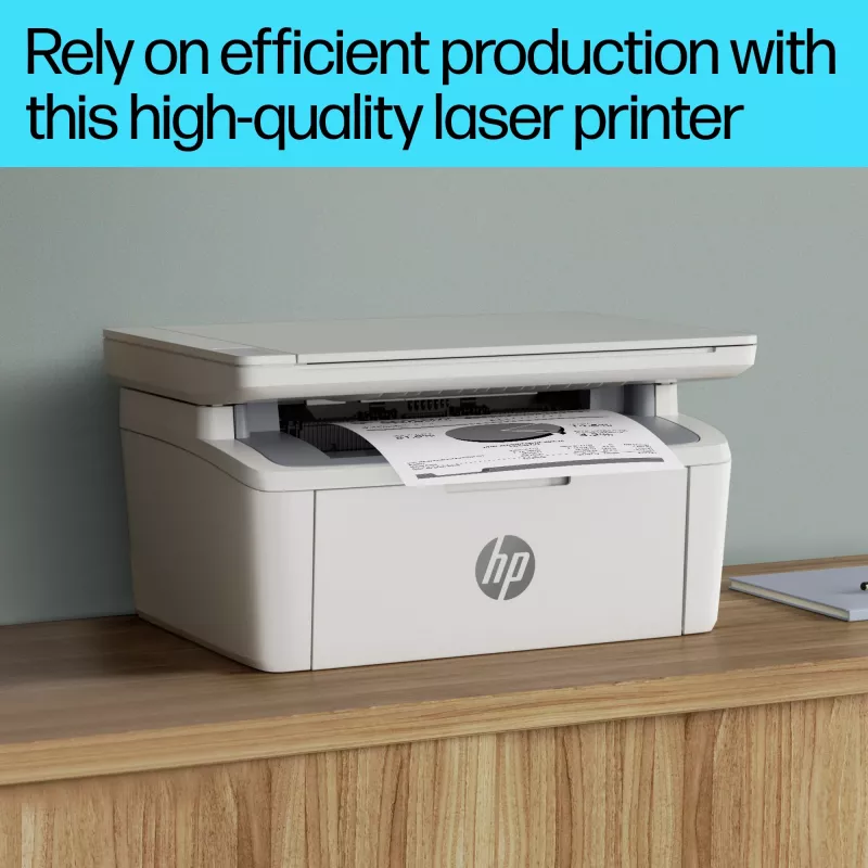 Daugiafunkcinis lazerinis spausdintuvas HP LaserJet MFP M140w — nespalvotas, 20 ppm, 600×600 DPI, A4, „Wi‑Fi“, „Ethernet“, baltas