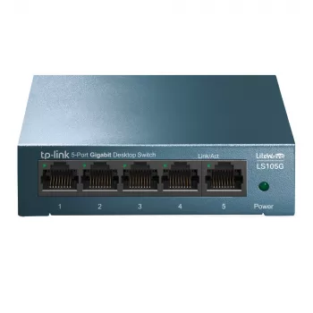TP-Link 5 prievadų 10/100/1000Mbps darbalaukio tinklo komutatorius