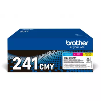 Toner Multipack Brother TN241CMY 2200 puslapių Žydra Magenta Geltona