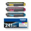 Toner Multipack Brother TN241CMY 2200 puslapių Žydra Magenta Geltona