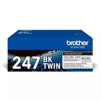 Toner Brother TN247BK TWIN - 3000 puslapių - Juoda