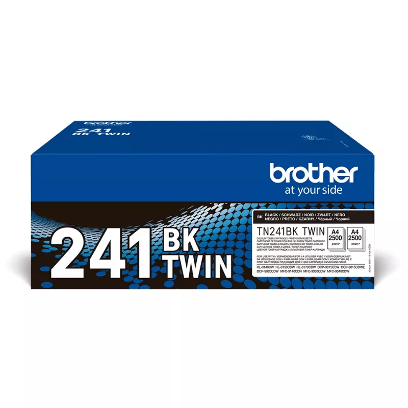 Toneris Brother TN241BK - 2000 puslapių - Juoda - 2 vnt.