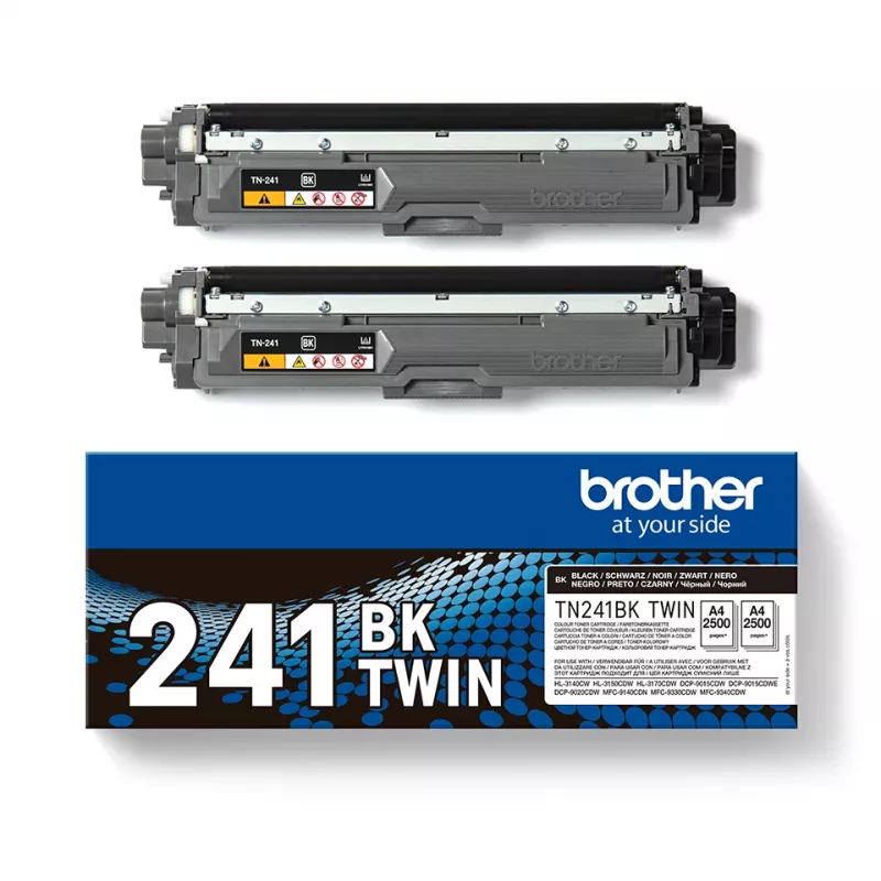 Toneris Brother TN241BK - 2000 puslapių - Juoda - 2 vnt.