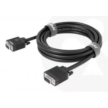 VGA kabelis, dvikryptis, M/M, 3 m, 28AWG, CLUB3D CAC-1703