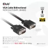 VGA kabelis, dvikryptis, M/M, 3 m, 28AWG, CLUB3D CAC-1703