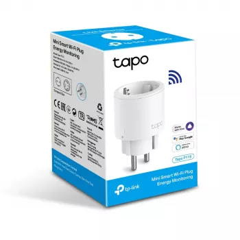 TP-Link Tapo Mini Smart Wi-Fi lizdas, energijos stebėjimas, vidaus, balta, būsena, belaidis, Wi-Fi, 802.11b, 802.11g, Wi-Fi 4 (802.11n)