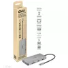 CLUB3D USB Gen1 Type-C 9-in-1 šakotuvas su HDMI, VGA, 2x USB Gen1 Type-A, RJ45, SD/Micro SD kortelių lizdais ir USB Gen1 Type-C moterišku prievadu