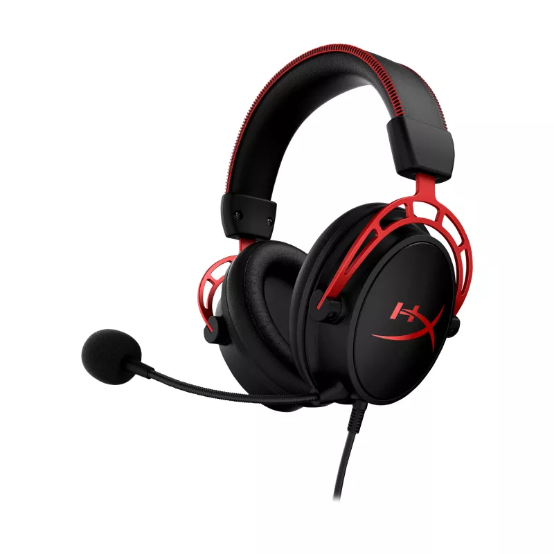 HyperX Cloud Alpha - Žaidimų ausinės (Juoda-Raudona)